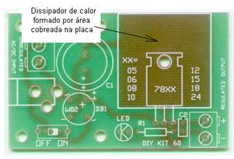 Ultilizando o cobre como dissipador de calor. 